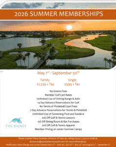 2026 Summer Specials at The Dunes